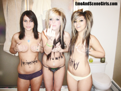 Naked Emo Girls Emo And Scene Girls Porn